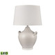 Oxford LED Table Lamp in Gloss White (45-S0019-10343-LED)