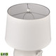 Oxford LED Table Lamp in Gloss White (45-S0019-10343-LED)