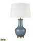 Nina Grove LED Table Lamp in Blue (45-S0019-8022-LED)