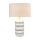 ELK Home - S0019-8044 - One Light Table Lamp - Calabar - White
