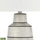 Ansley LED Table Lamp in Gray Glazed (45-S0019-9505-LED)