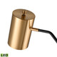 Oliver Avenue LED Floor Lamp in Matte Black (45-S0019-9565-LED)