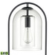 Bell Jar LED Table Lamp in Matte Black (45-S0019-9580-LED)