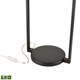 Bell Jar LED Table Lamp in Matte Black (45-S0019-9580-LED)