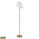 Scope LED Floor Lamp in Aged Brass (45-S0019-9606-LED)