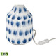 Colmar LED Table Lamp in Blue (45-S019-7270-LED)