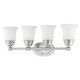 ELK Home - SL714478 - Four Light Vanity - Bella - Brushed Nickel