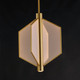 Telstar LED Pendant in Natural Aged Brass (86-E25136-133NAB)