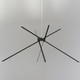 Alumilux Aster LED Pendant in Black (86-E41443-BK)