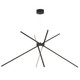 ET2 - E41443-BK - LED Pendant - Alumilux Aster - Black