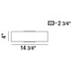 Expo LED Wall Sconce in Aluminum (40-30143-012)