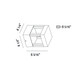 Outdoor LED Outdoor Wall Mount (31587)