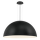 Eurofase - 37230-012 - One Light Pendant - Laverton - Black