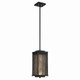 Brama LED Outdoor Pendant in Black/Gold (40-42718-017)