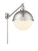Innovations - 237-SN-HFS-121-SN - One Light Swing Arm Lamp - Franklin Restoration - Brushed Satin Nickel