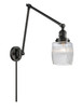 Innovations - 238-BK-G302-LED - LED Swing Arm Lamp - Franklin Restoration - Matte Black
