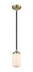 Innovations - 284-1S-BAB-G311 - One Light Mini Pendant - Nouveau - Black Antique Brass