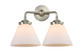 manufacturer_finish:Brushed Satin Nickel|manufacturer_glass:Matte White Cased Large Cone