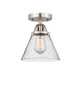 manufacturer_finish:Brushed Satin Nickel|manufacturer_glass:Seedy Large Cone