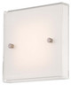George Kovacs - P1141-084-L - LED Wall Sconce - Framework - Brushed Nickel