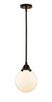 manufacturer_finish:Oil Rubbed Bronze|manufacturer_glass:Matte White Cased Beacon|light_output:600.00lm|color_temperature:2700K|cri:82