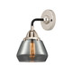 manufacturer_finish:Black Polished Nickel|manufacturer_glass:Light Smoke Fulton