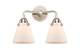 manufacturer_finish:Polished Nickel|manufacturer_glass:Matte White Cased Small Cone