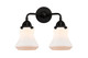 Innovations - 288-2W-BK-G191-LED - LED Bath Vanity - Nouveau 2 - Matte Black