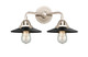 Innovations - 288-2W-PN-M6-BK - Two Light Bath Vanity - Nouveau 2 - Polished Nickel
