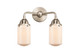 Innovations - 288-2W-SN-G311 - Two Light Bath Vanity - Nouveau 2 - Brushed Satin Nickel