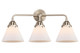 manufacturer_finish:Brushed Satin Nickel|manufacturer_glass:Matte White Cased Large Cone