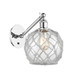 manufacturer_finish:Polished Chrome|manufacturer_glass:Clear Farmhouse Glass with White Rope