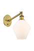 manufacturer_finish:Brushed Brass|manufacturer_glass:Cased Matte White Cindyrella 8|light_output:600.00lm|color_temperature:2700K|cri:82