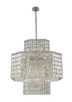 Allegri - 036557-010-FR001 - 20 Light Pendant - Livelli - Polished Chrome