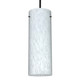 Besa - 1TT-412819-BK - One Light Pendant - Besa Stilo 18 Stem Pendant - Black