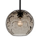 Besa - 1TT-BOMYSM-BK - One Light Pendant - Besa Bombay Pendant - Black