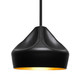 Besa - 1TT-LOTUS-BK - One Light Pendant - Besa Lotus Stem Pendant - Black