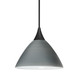 Besa - 1XC-1743TN-BK - One Light Pendant - Besa Domi Pendant - Black