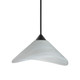 Besa - 1XC-191352-BK - One Light Pendant - Besa Hoppi Pendant - Black