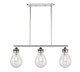 Innovations - 414-3I-PC-8CL - Three Light Island Pendant - Polished Chrome