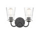 Innovations - 421-2W-BK-G4212-LED - LED Bath Vanity - Matte Black