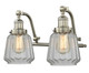 manufacturer_finish:Brushed Satin Nickel|manufacturer_glass:Clear Chatham|light_output:220.00lm|color_temperature:2200K|cri:99