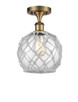 manufacturer_finish:Brushed Brass|manufacturer_glass:Clear Farmhouse Glass with White Rope