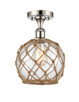 manufacturer_finish:Polished Nickel|manufacturer_glass:Clear Farmhouse Glass with Brown Rope
