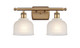 Innovations - 516-2W-BB-G411 - Two Light Bath Vanity - Ballston - Brushed Brass