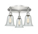 Innovations - 516-3C-SN-G2812 - Three Light Flush Mount - Downtown Urban - Satin Nickel