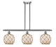 manufacturer_finish:Brushed Satin Nickel|manufacturer_glass:White Farmhouse Glass with Brown Rope
