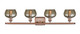Ballston Four Light Bath Vanity (516-4W-AC-G96)
