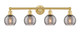 manufacturer_finish:Satin Gold|manufacturer_glass:Light Smoke Athens Deco Swirl|light_output:220.00lm|color_temperature:2200K|cri:99