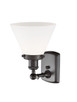 manufacturer_finish:Oil Rubbed Bronze|manufacturer_glass:Matte White Cased Large Cone
